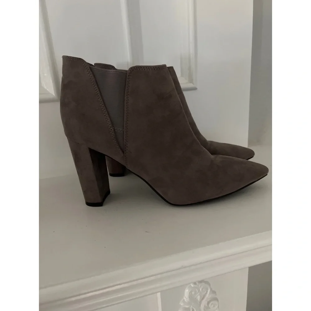 Marc Fisher Suede Booties - Picture 4 of 9